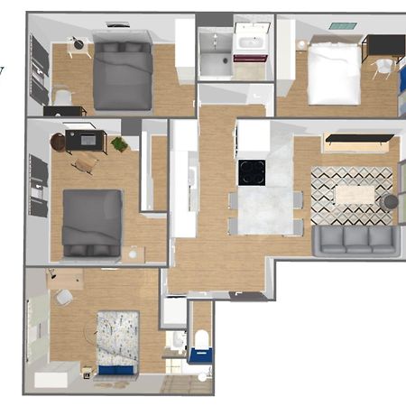 Homey La Coloc Du 40 - Colocation Haut De Gamme De 4 Chambres Uniques Et Privees - Proche Transports En Commun - Aux Portes De Geneve Annemasse Exterior photo